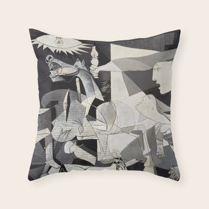 Pablo Picasso Guernica 1937 Artwork Shirt, Art Reproduction for Prints Posters Tshirts Men Women Throw Pillow Gallery Image 1