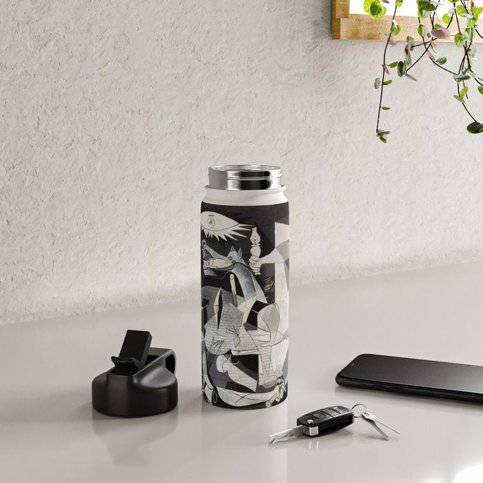 Pablo Picasso Guernica 1937 Artwork Shirt, Art Reproduction for Prints Posters Tshirts Men Women Water Bottle Gallery Image 4