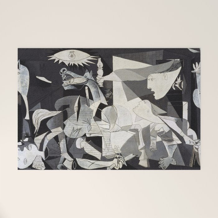 Pablo Picasso Guernica 1937 Artwork Shirt, Art Reproduction for Prints Posters Tshirts Men Women Welcome Mat Gallery Image 1