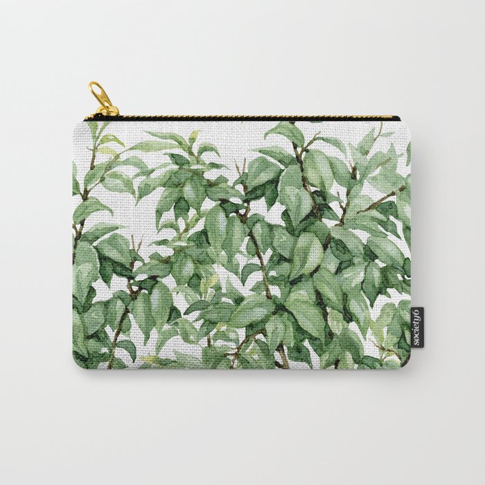 Botanic greenery Carry All Pouch Gallery Image 1