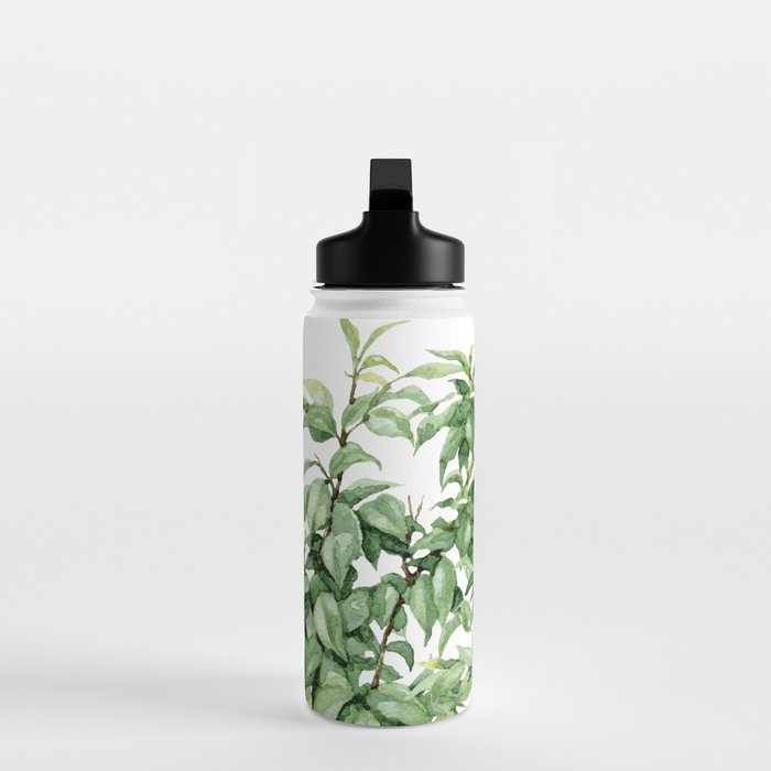 Botanic greenery Water Bottle Gallery Image 3