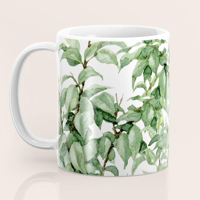 Botanic greenery Coffee Mug Gallery Image 3