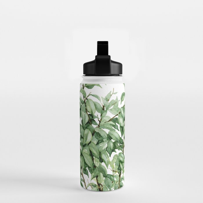 Botanic greenery Water Bottle Gallery Image 2