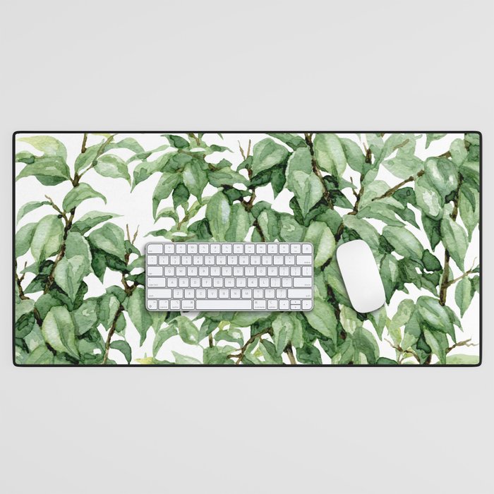 Botanic greenery Desk Mat Gallery Image 1