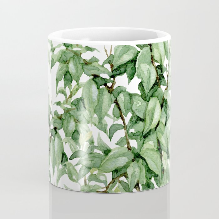 Botanic greenery Coffee Mug Gallery Image 4