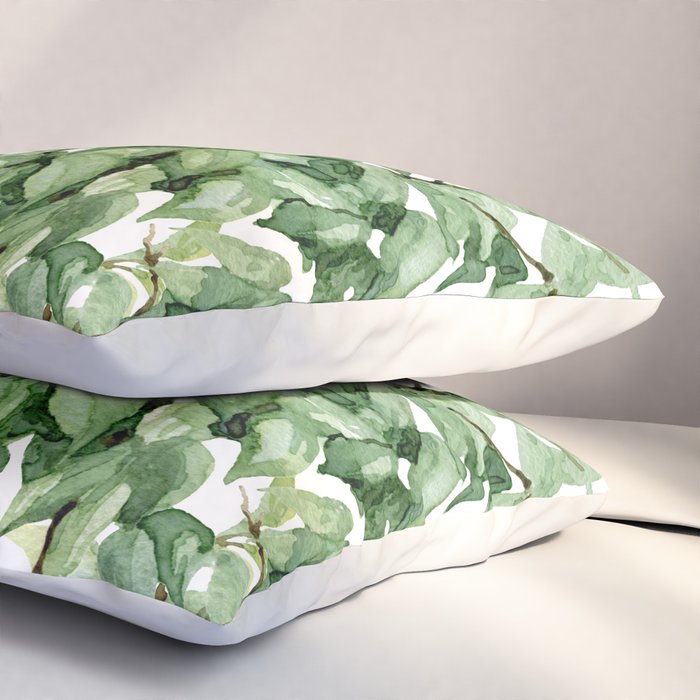 Botanic greenery Pillow Sham Gallery Image 3