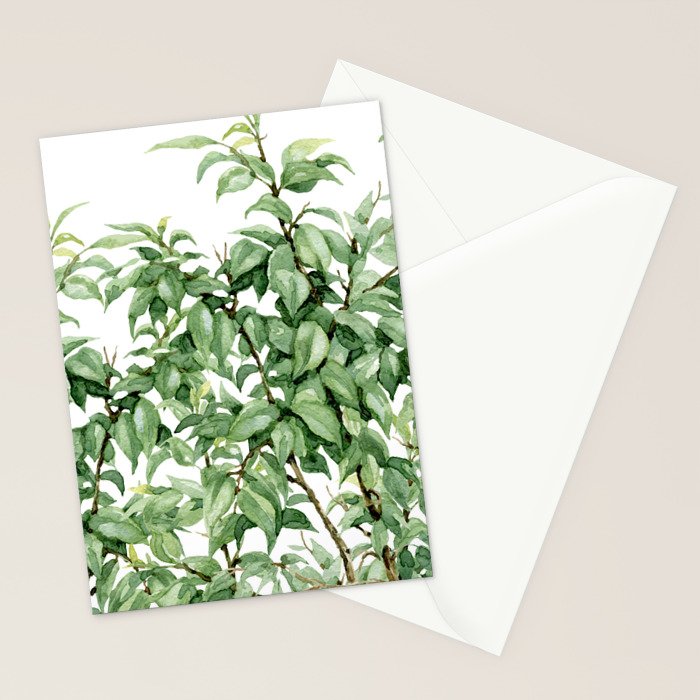 Botanic greenery Stationery Card Gallery Image 2