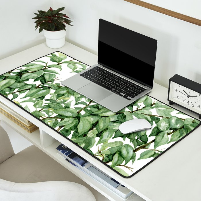 Botanic greenery Desk Mat Gallery Image 2