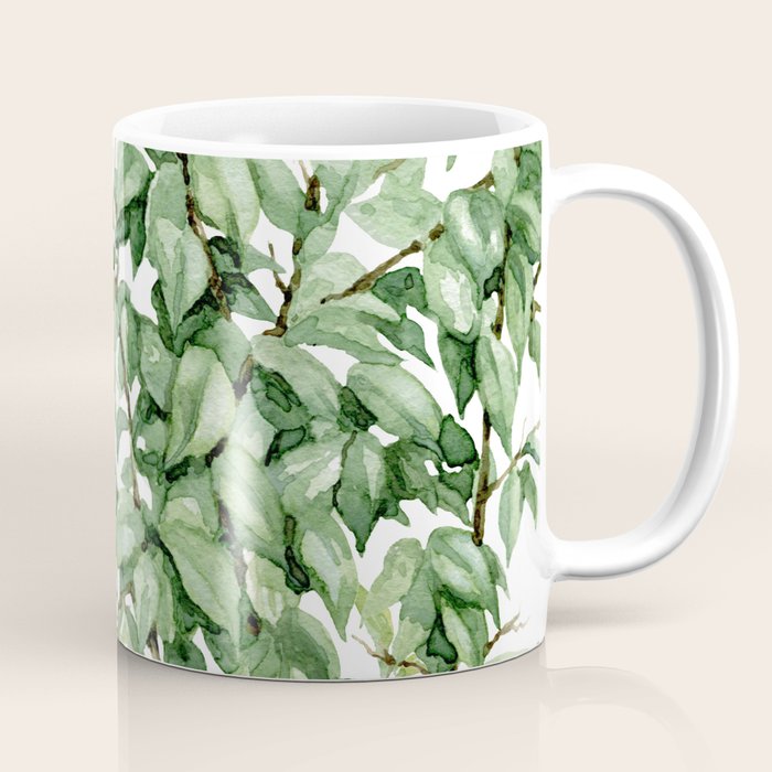 Botanic greenery Coffee Mug Gallery Image 1