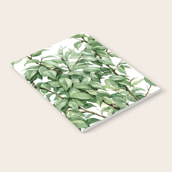 Botanic greenery Notebook Gallery Image 2