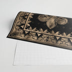 Fleur-de-lis - Black and Gold #1 Wrapping Paper Gallery Image 2
