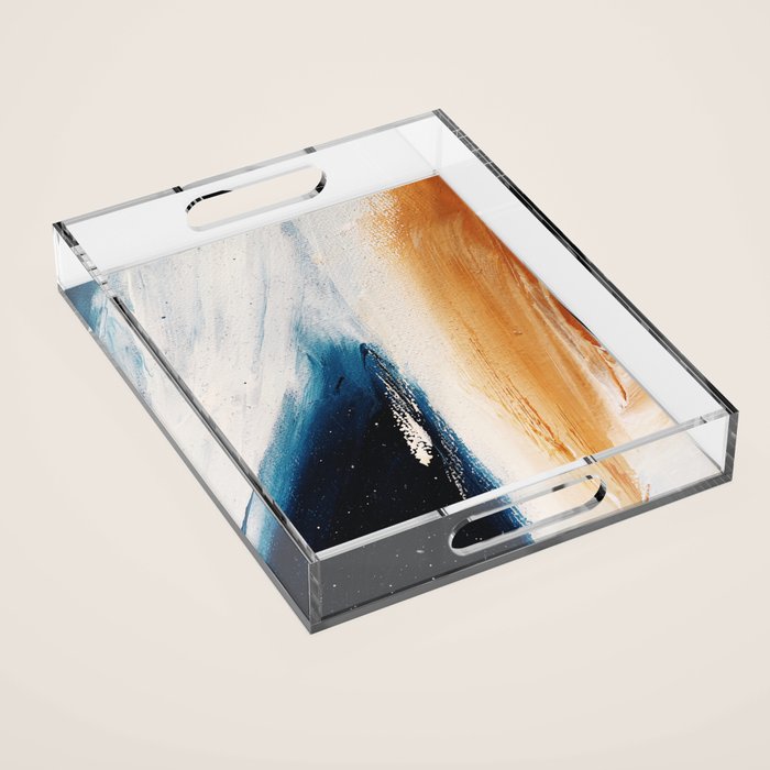 Abstract Oil Painting No.37 Acrylic Tray Gallery Image 1