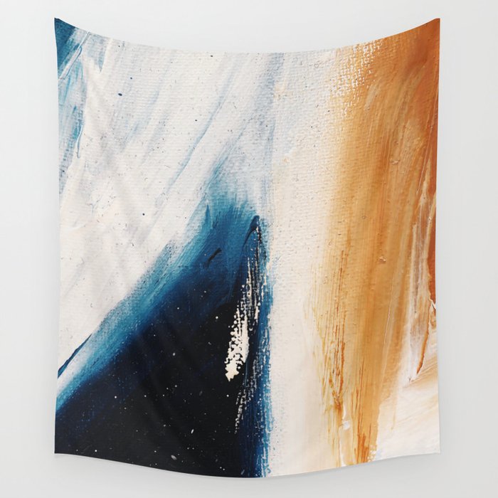 Abstract Oil Painting No.37 Wall Tapestry Gallery Image 4