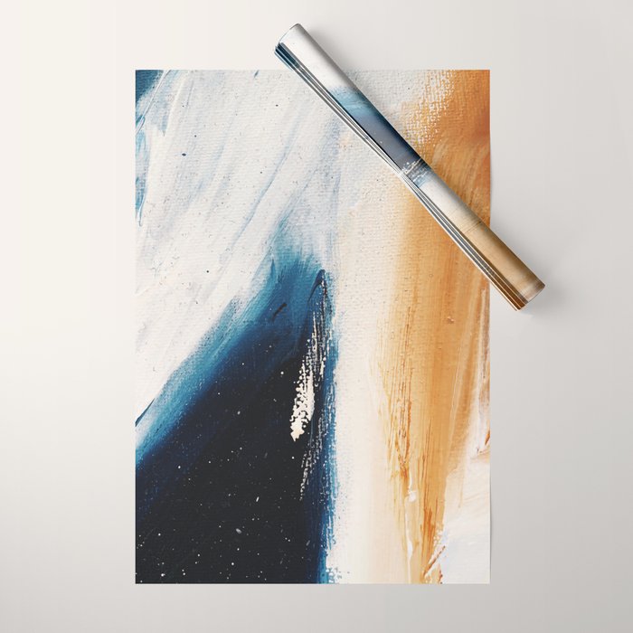 Abstract Oil Painting No.37 Wrapping Paper Gallery Image 1