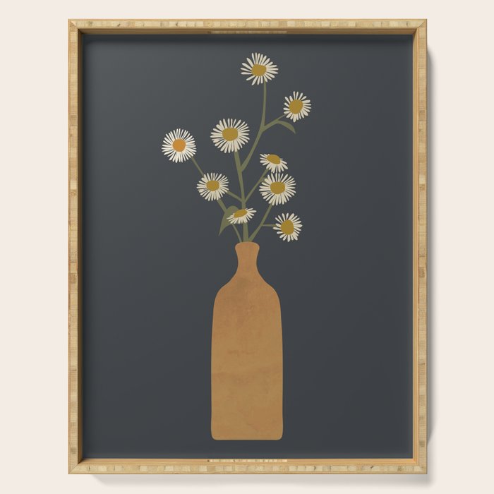 Flowers Serving Tray Gallery Image 1