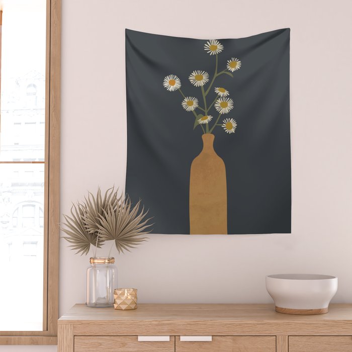 Flowers Wall Tapestry Gallery Image 2