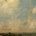 John Constable "A View from Hampstead Heath" Coffee Mug Gallery Image 2