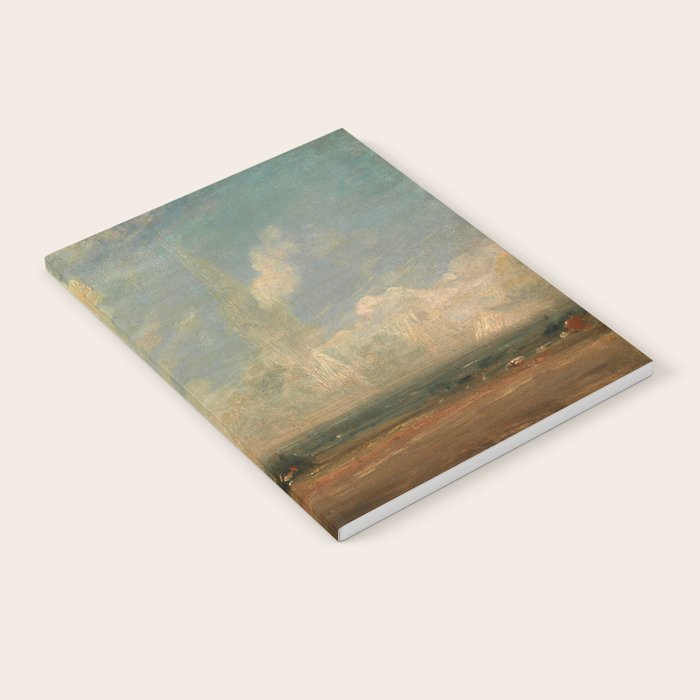 John Constable "A View from Hampstead Heath" Notebook Gallery Image 2