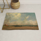 John Constable "A View from Hampstead Heath" Rug Gallery Image 1