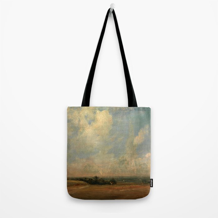 John Constable "A View from Hampstead Heath" Tote Bag Gallery Image 2
