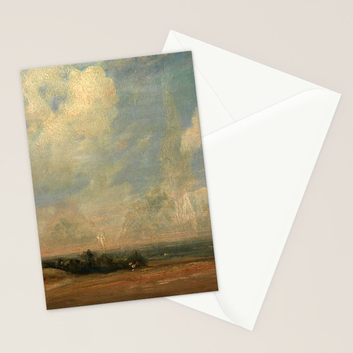 John Constable "A View from Hampstead Heath" Stationery Card Gallery Image 2