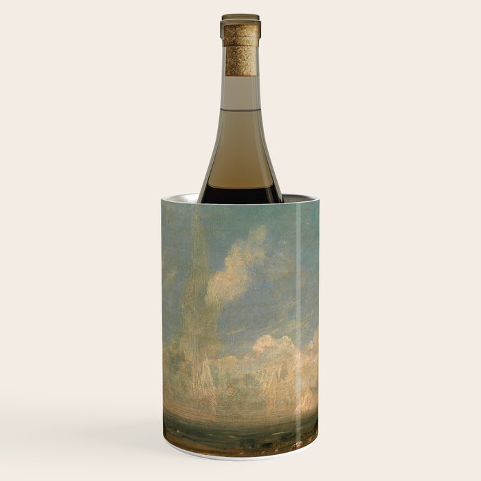 John Constable "A View from Hampstead Heath" Wine Chiller Gallery Image 3