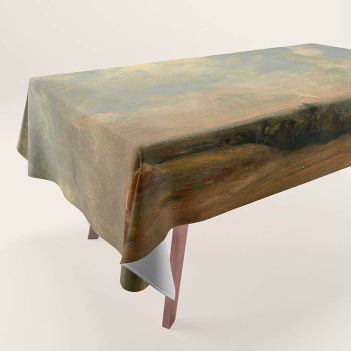 John Constable "A View from Hampstead Heath" Tablecloth Gallery Image 1