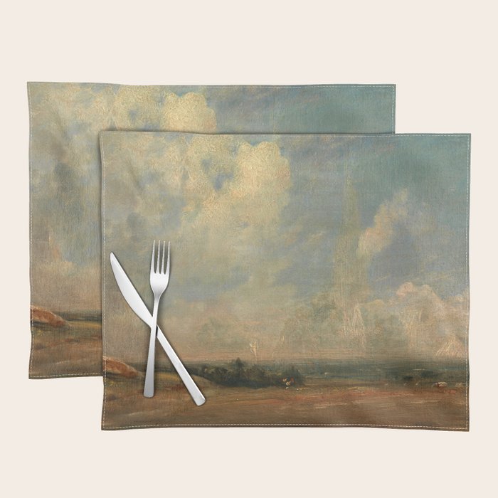 John Constable "A View from Hampstead Heath" Placemat Gallery Image 1