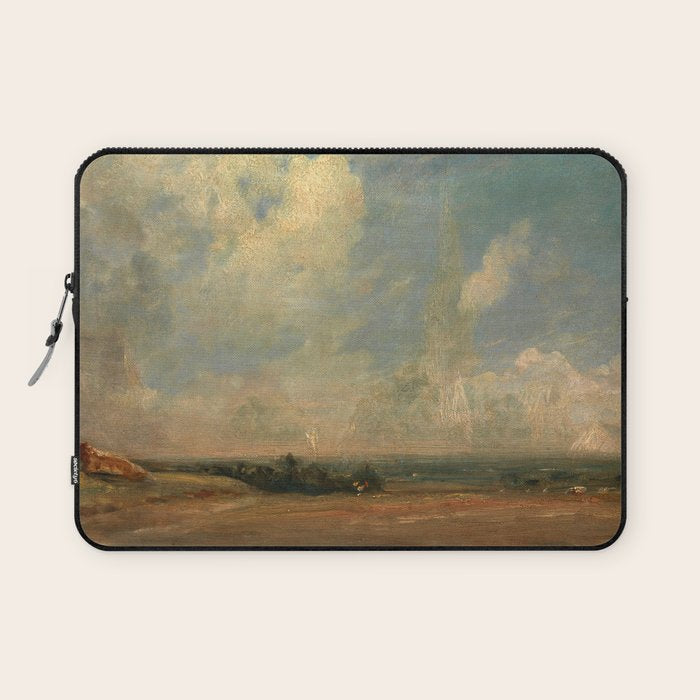 John Constable "A View from Hampstead Heath" Laptop Sleeve Gallery Image 1