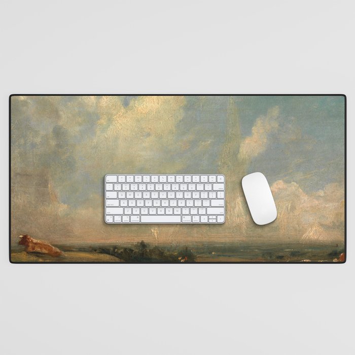 John Constable "A View from Hampstead Heath" Desk Mat Gallery Image 1