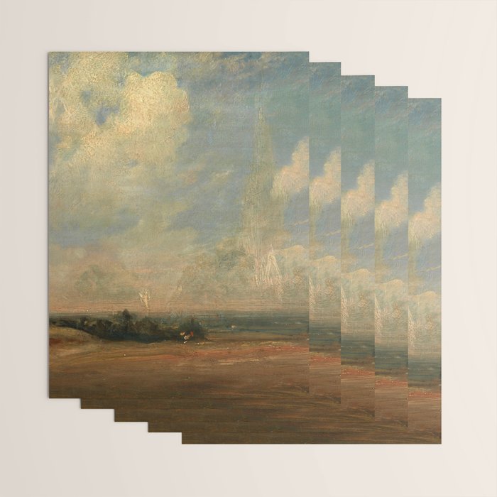 John Constable "A View from Hampstead Heath" Wrapping Paper Gallery Image 3