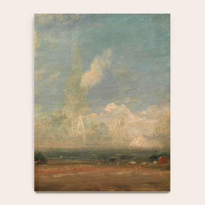 John Constable "A View from Hampstead Heath" Notebook Gallery Image 4