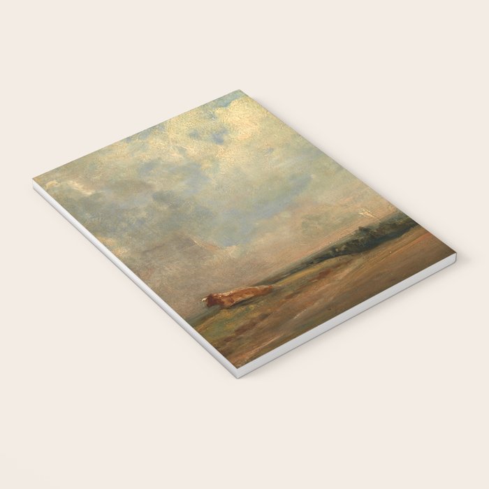 John Constable "A View from Hampstead Heath" Notebook Gallery Image 3