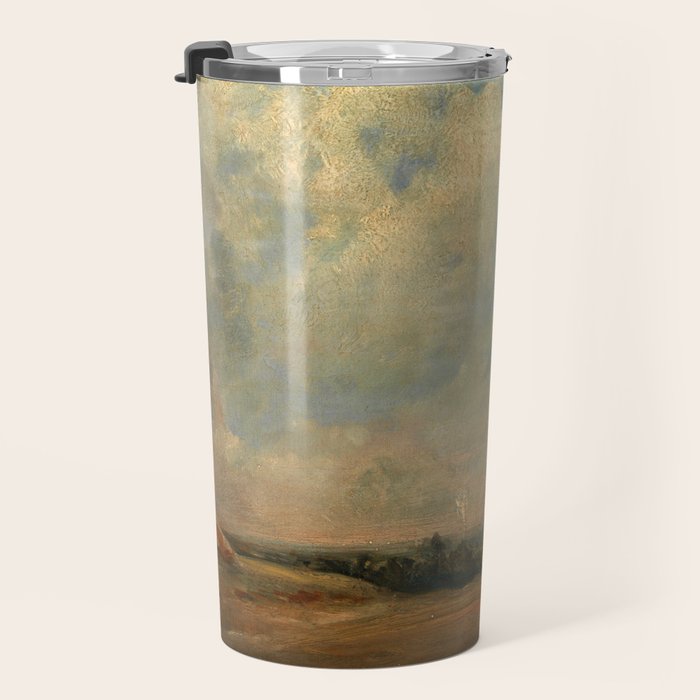 John Constable "A View from Hampstead Heath" Travel Mug Gallery Image 3
