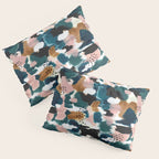 Brush Stroke Abstract Pillow Sham Gallery Image 3