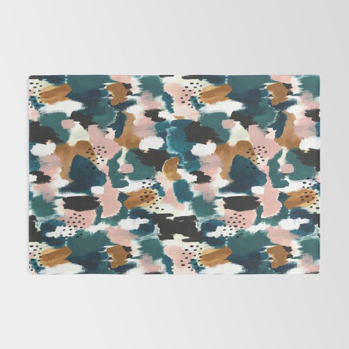 Brush Stroke Abstract Rug Gallery Image 2
