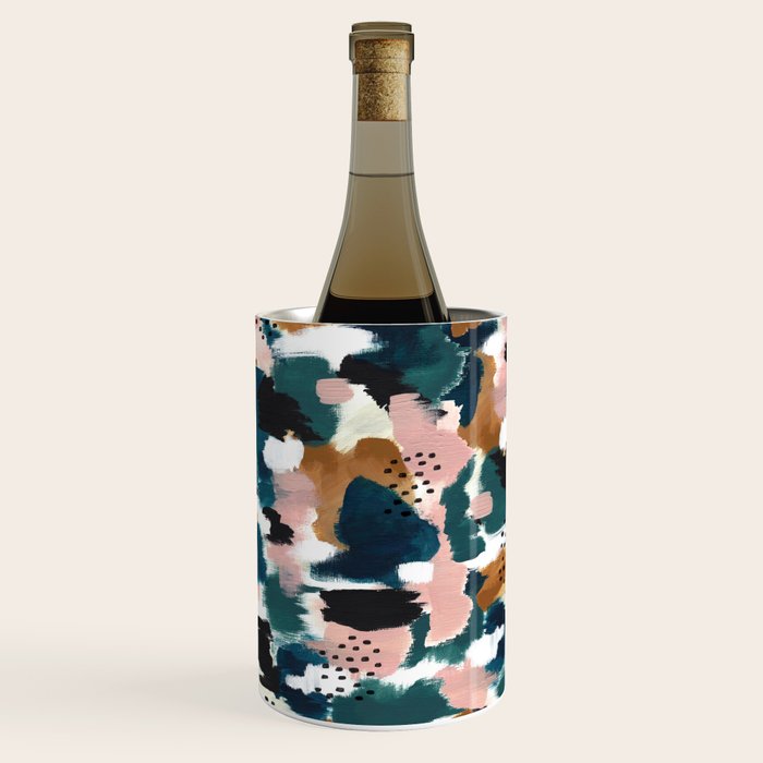Brush Stroke Abstract Wine Chiller Gallery Image 3