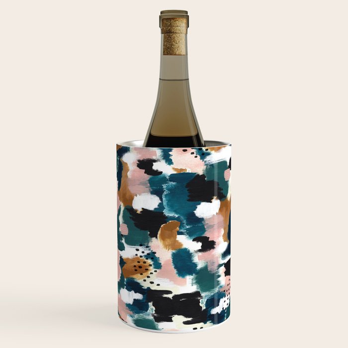 Brush Stroke Abstract Wine Chiller Gallery Image 1