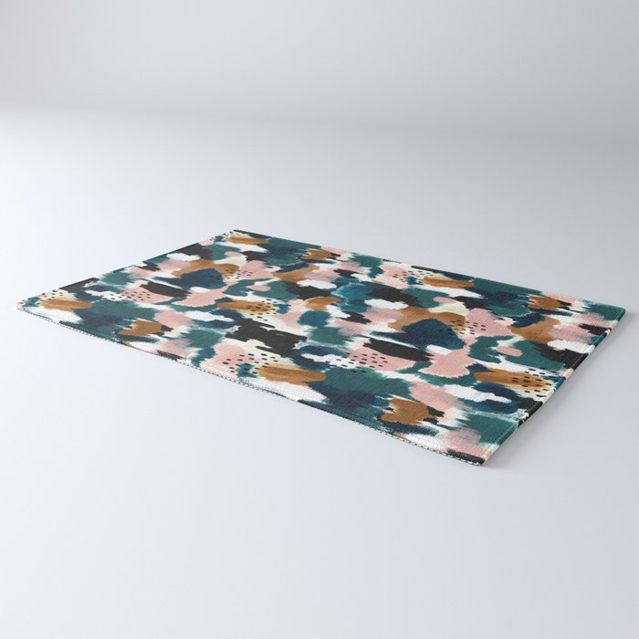 Brush Stroke Abstract Rug Gallery Image 3