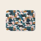 Brush Stroke Abstract Bath Mat Gallery Image 1