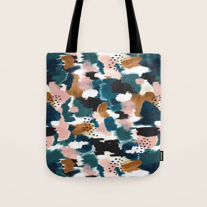 Brush Stroke Abstract Tote Bag Gallery Image 1