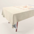 'I Am Happy Because Every One Loves Me' Louis Wain Cat Tablecloth Gallery Image 1