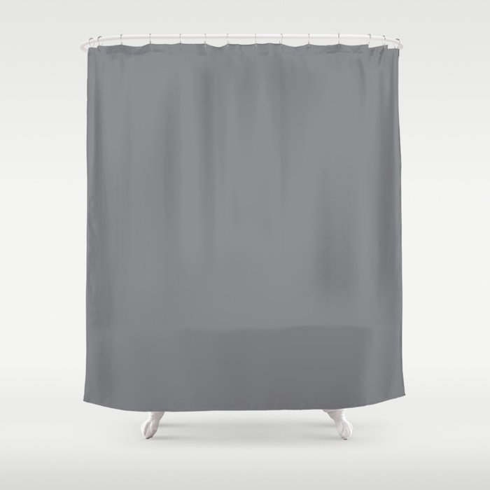 Grey Shower Curtain Gallery Image 1
