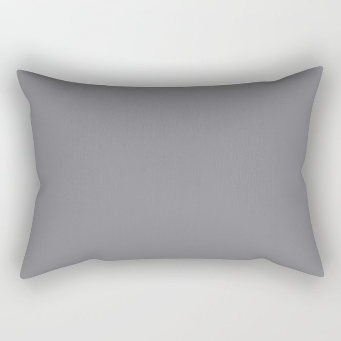 Grey Rectangular Pillow Gallery Image 2