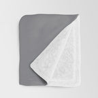 Grey Throw Blanket Gallery Image 3
