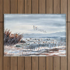 Duck Hunting For Canvasbacks Outdoor Rug Gallery Image 1