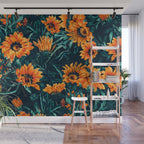 Summer Dreams - Gazania II Wall Mural Gallery Image 1