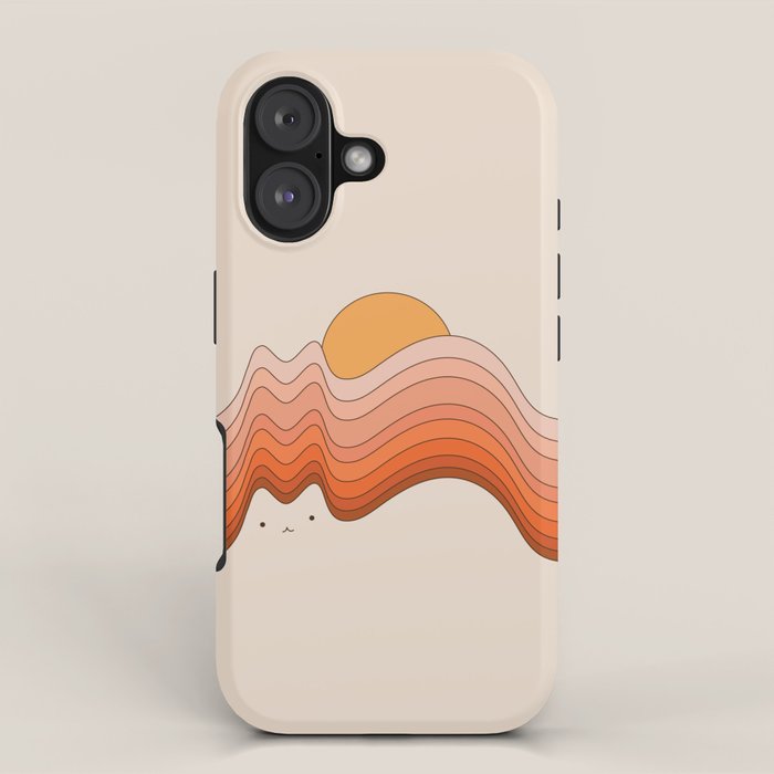 Cat Landscape 174 iPhone Case Gallery Image 1