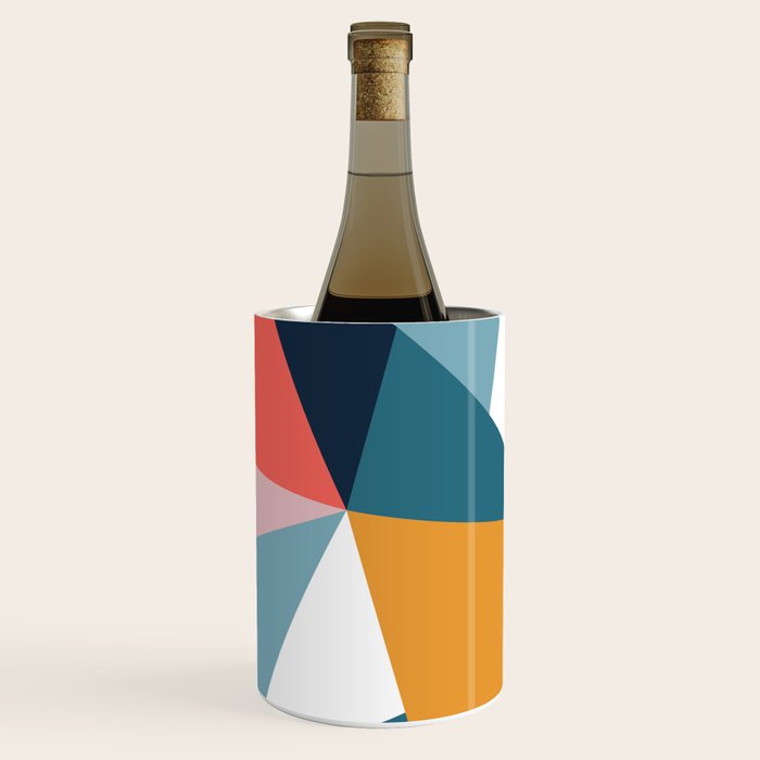Modern Geometric 35 Wine Chiller Gallery Image 1