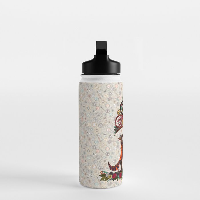 fox and crow Water Bottle Gallery Image 3